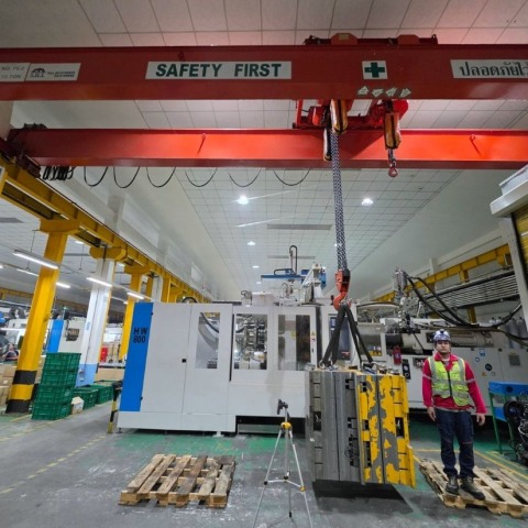 ทดสอบน้ำหนัก Overhead Crane